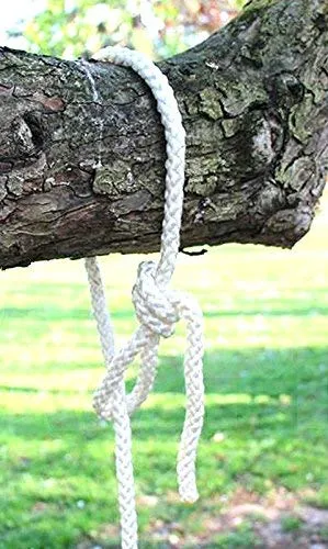 1 ALAZCO 80 ft. Extra Strong Diamond Braid Polypropylene Multi-Purpose Flag Line Rope - Weather Resistant Shock Absorbent Heavy Duty Poly 3/16’’ Thick (1 Rope Only)