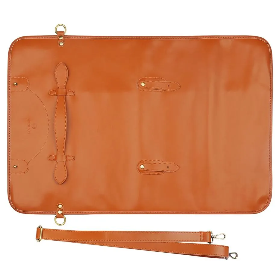 10 Slots High Quality Synthetic Leather Chef Knives Roll Bag