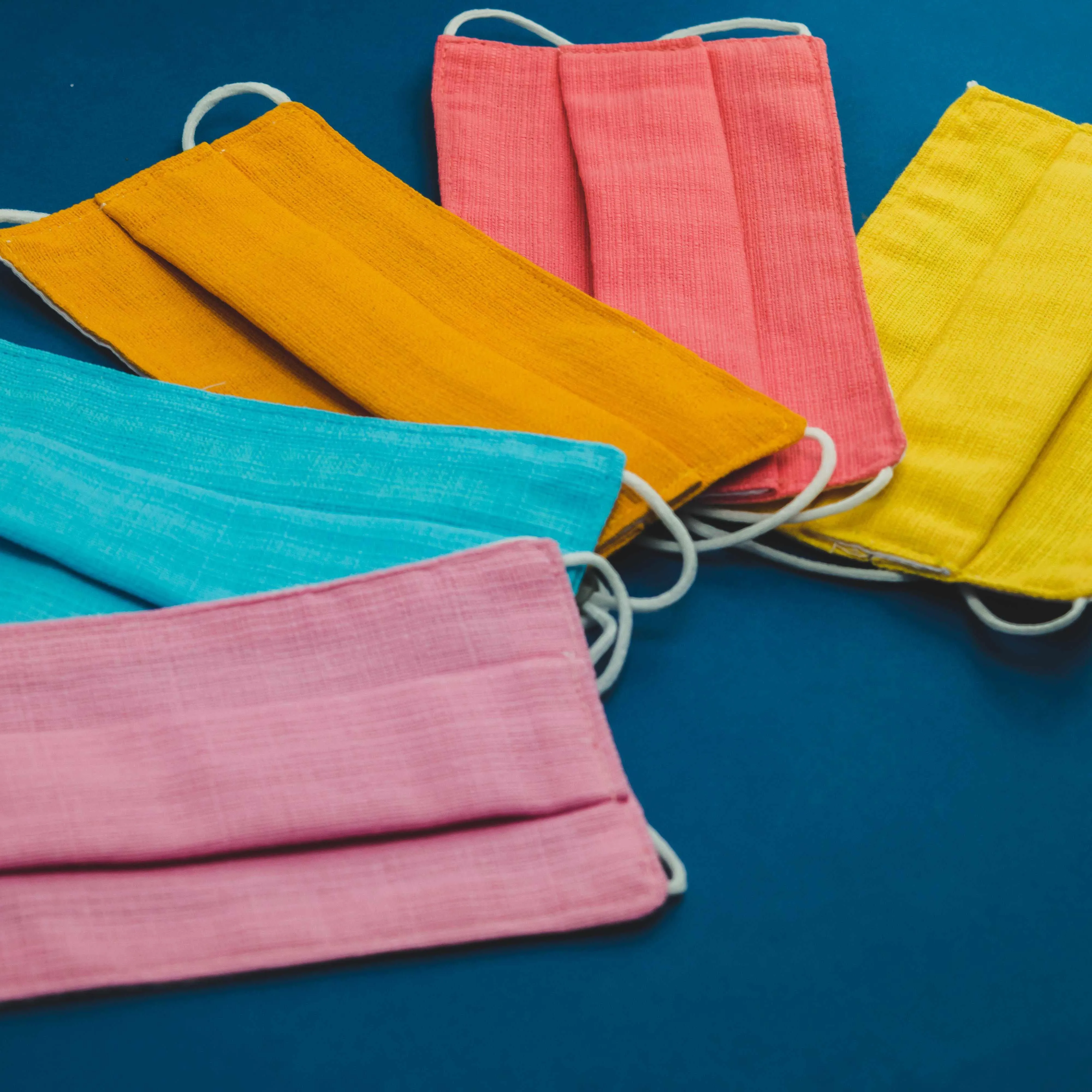 5-Pack Vida Reusable Pleated Face Mask - Thailand