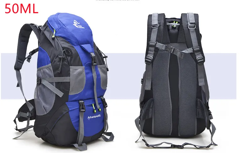 50L Backpack Hiking Camping Waterproof 20 Kgs