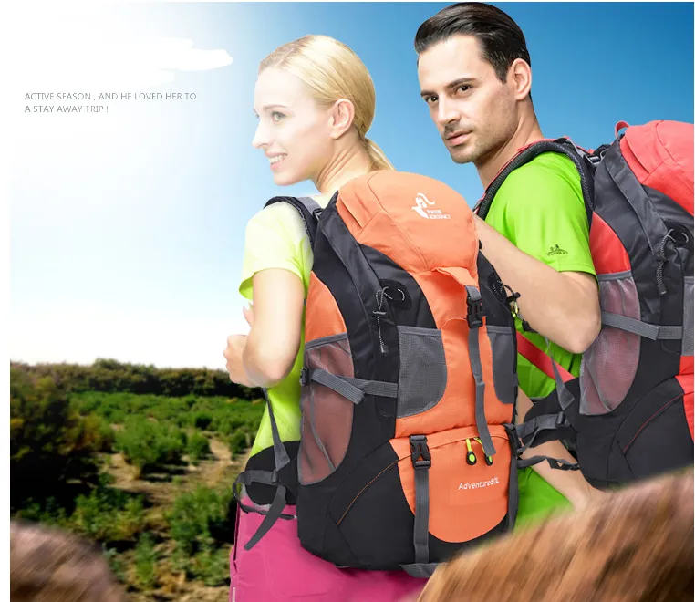 50L Backpack Hiking Camping Waterproof 20 Kgs