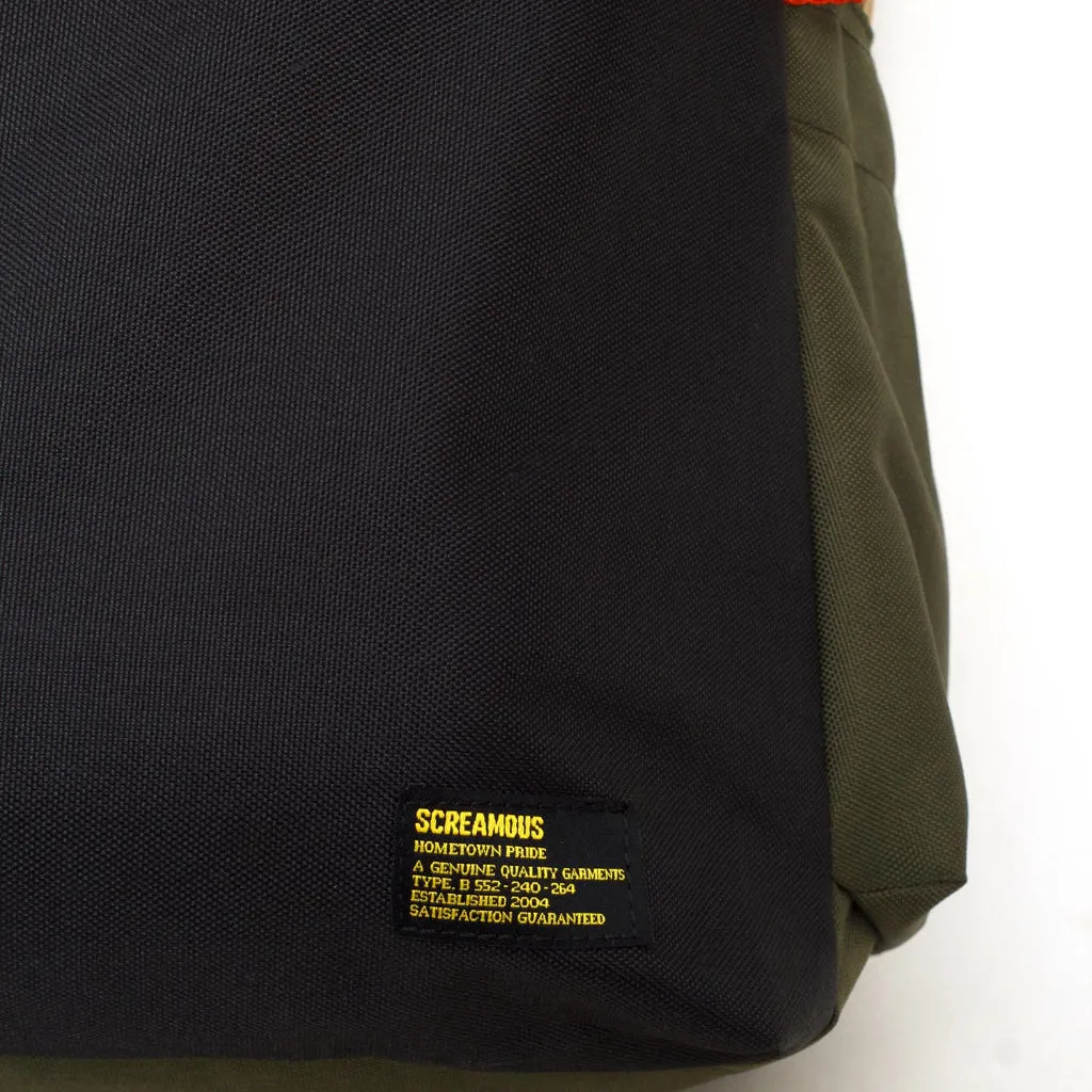 Backpack ARNETH BLACK CREAM
