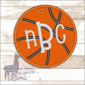 Bag Monogram Tag | Basketball