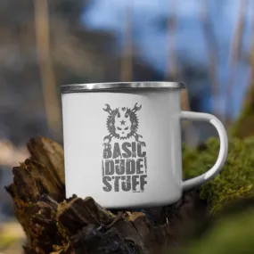 Basic Dude Stuff Enamel Mug