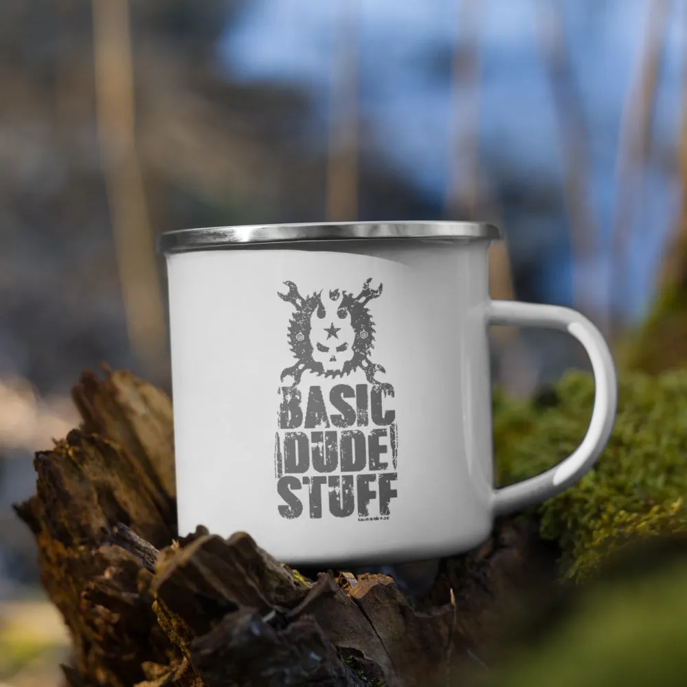 Basic Dude Stuff Enamel Mug