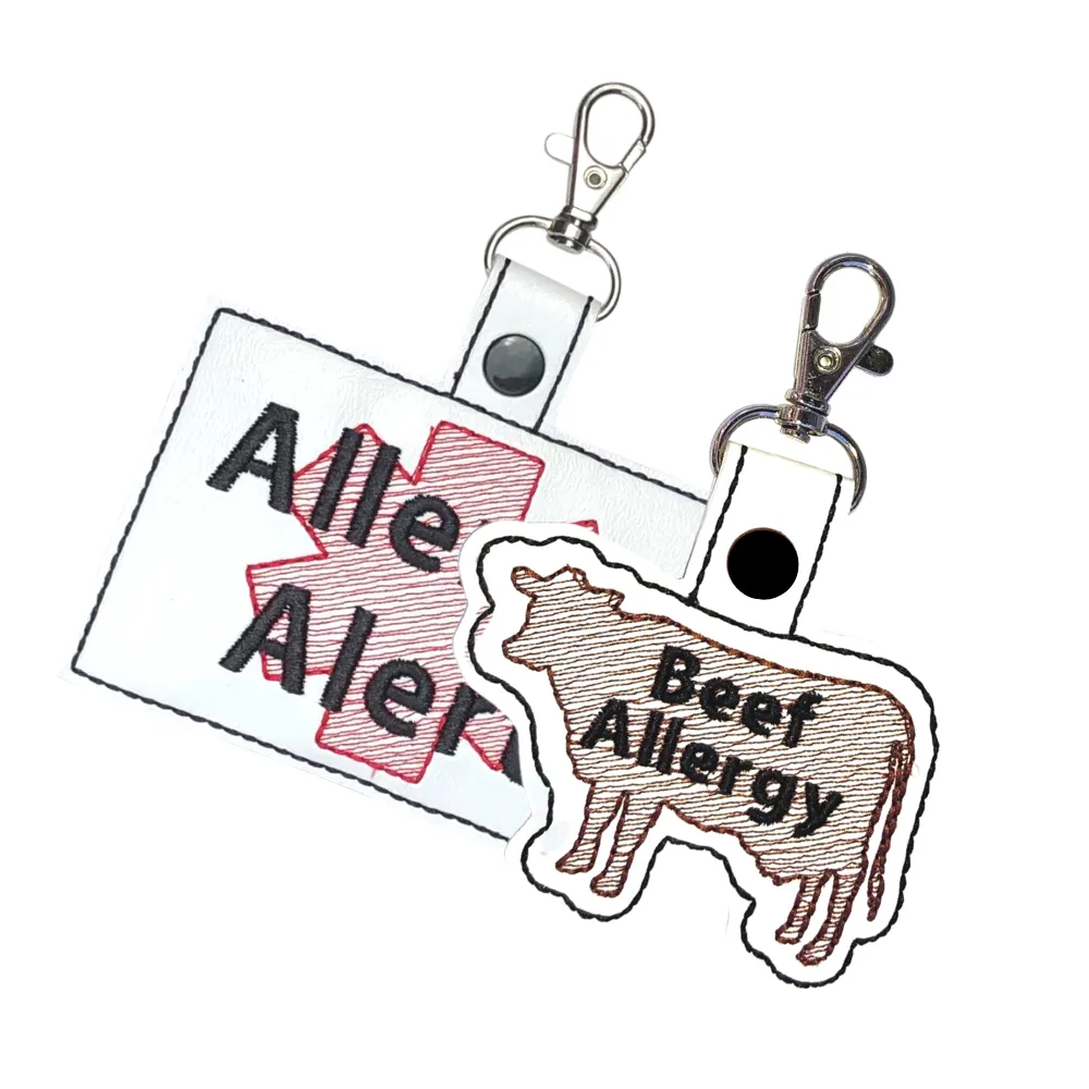 Beef Allergy Tag