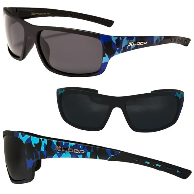 Camouflage Xloop Polarized Sports Sunglasses