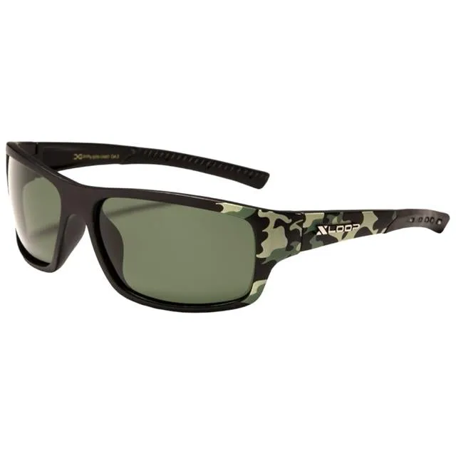 Camouflage Xloop Polarized Sports Sunglasses