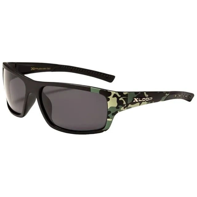 Camouflage Xloop Polarized Sports Sunglasses
