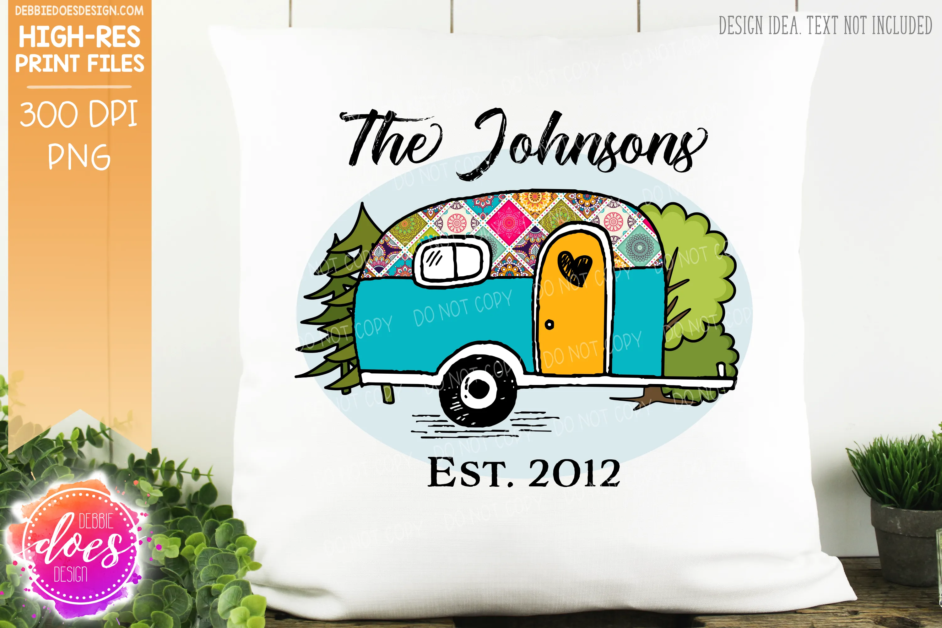 Camper - Choose your Color - Sublimation/Printable Designs