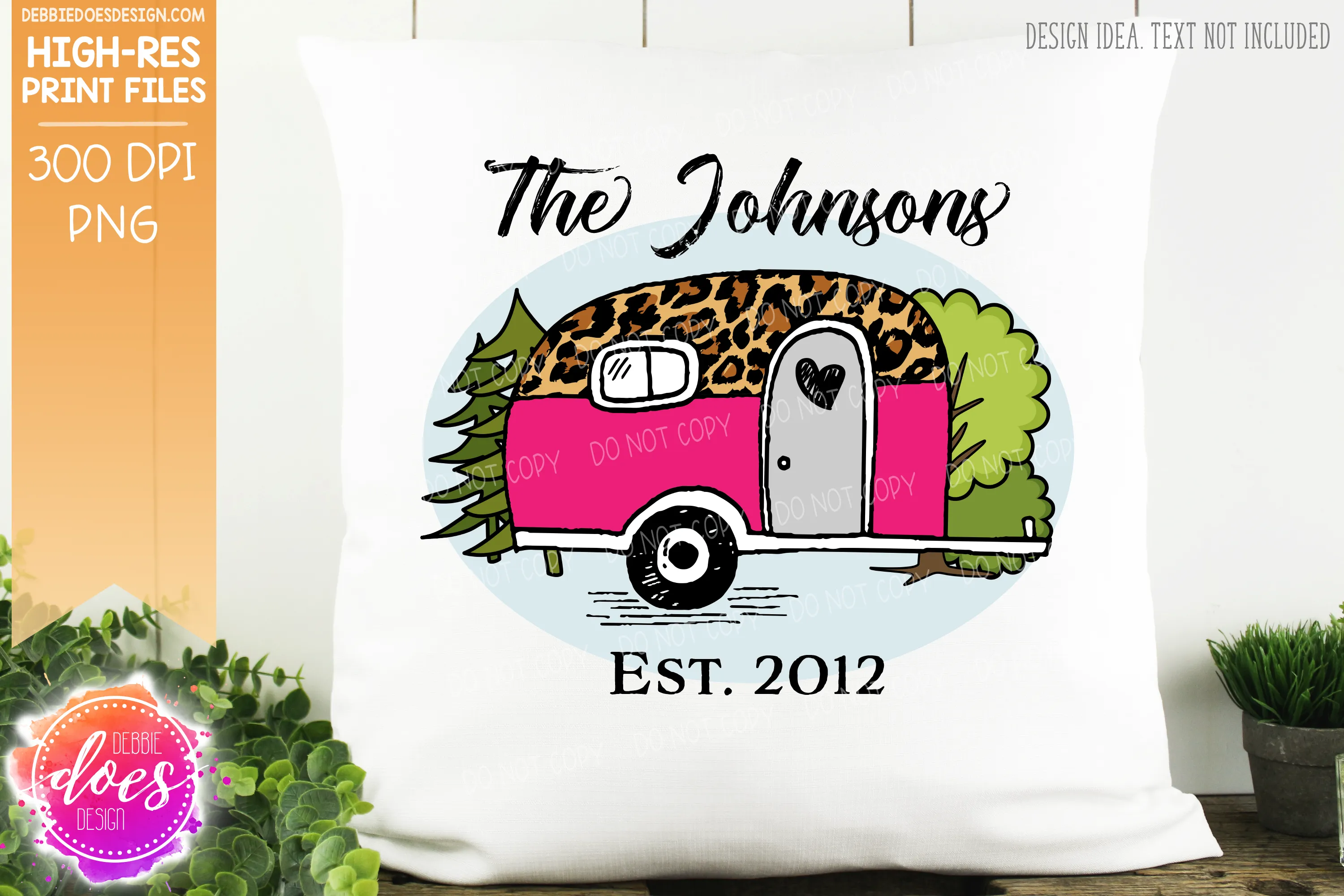 Camper - Choose your Color - Sublimation/Printable Designs