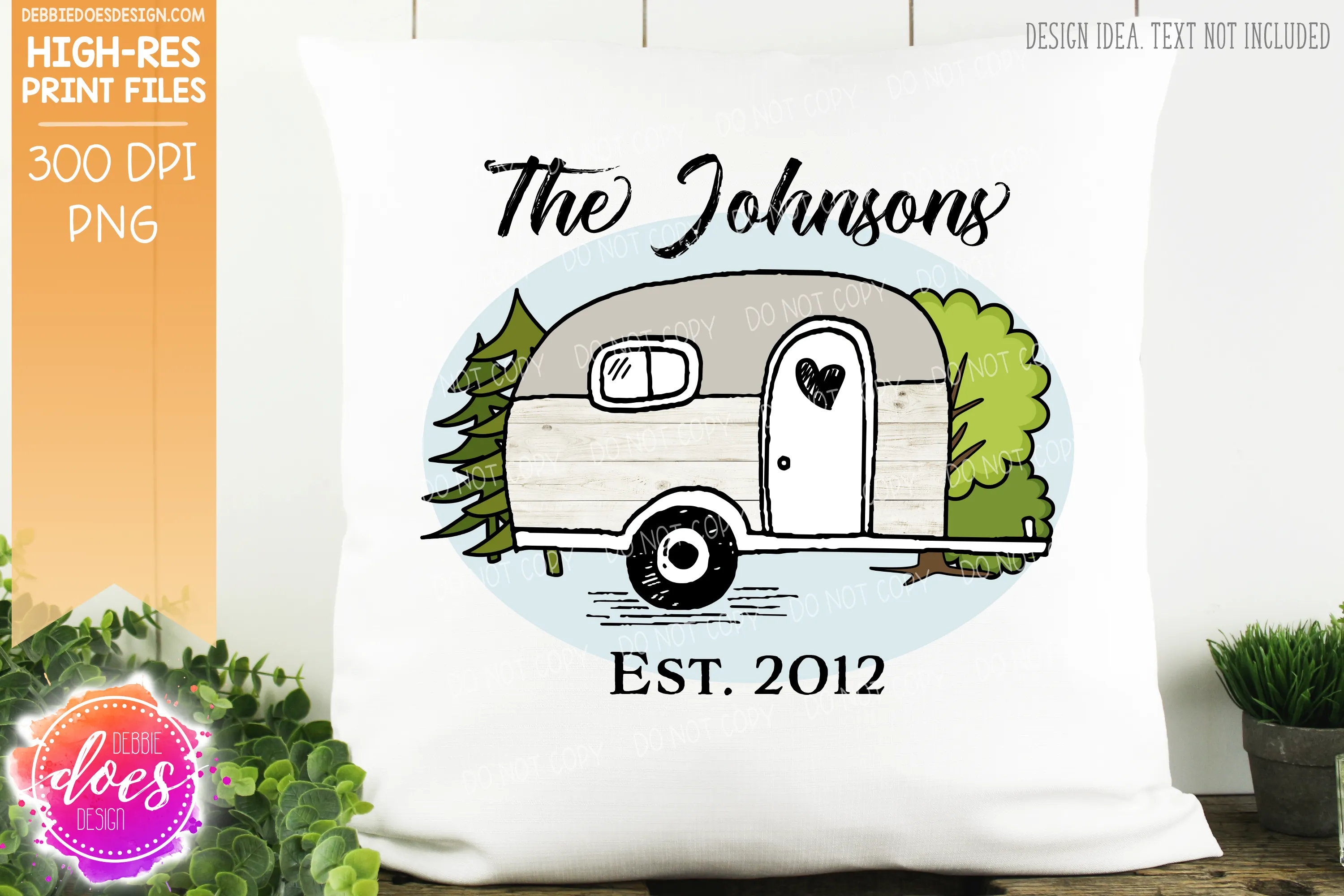 Camper - Choose your Color - Sublimation/Printable Designs