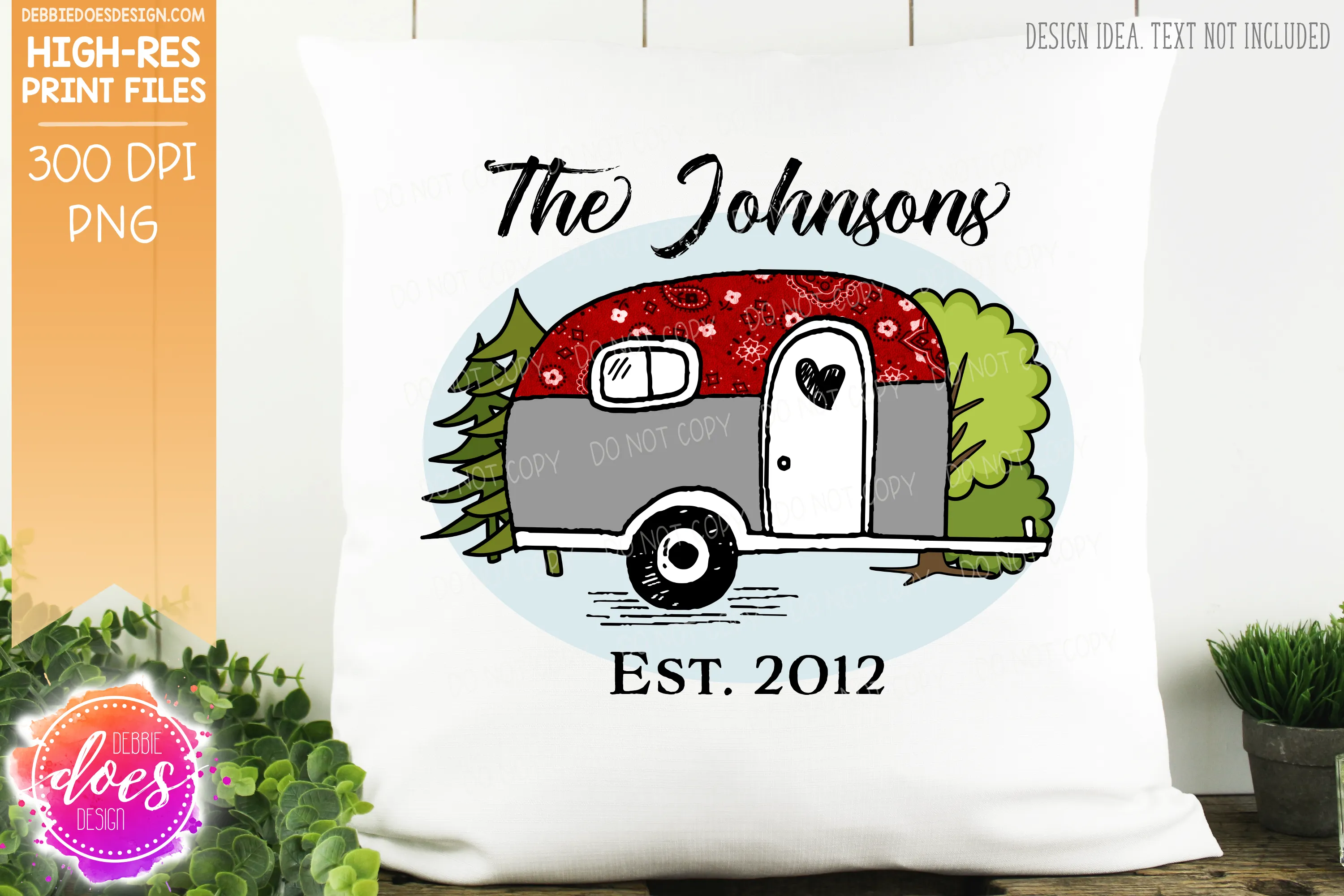 Camper - Choose your Color - Sublimation/Printable Designs