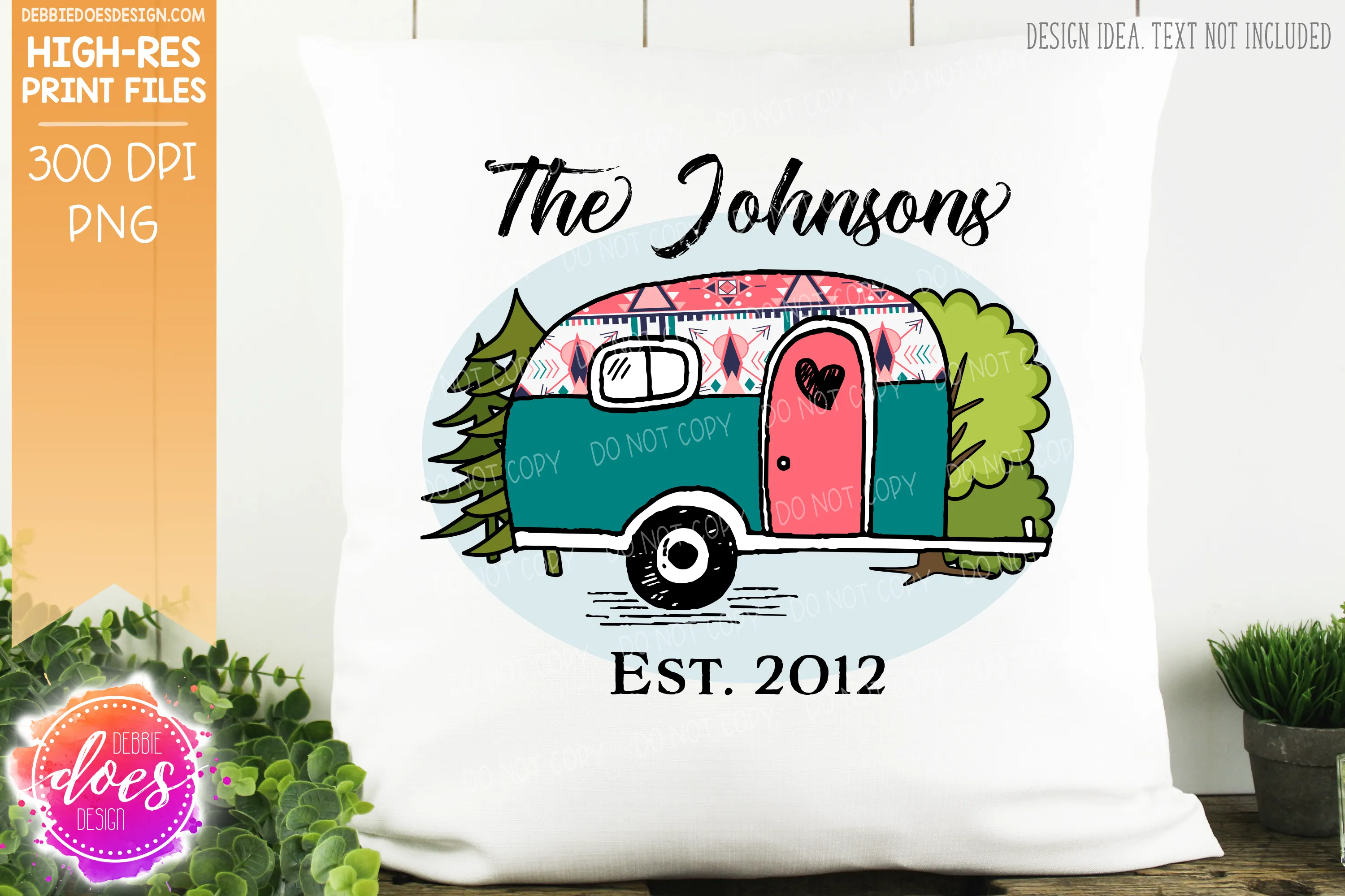 Camper - Choose your Color - Sublimation/Printable Designs