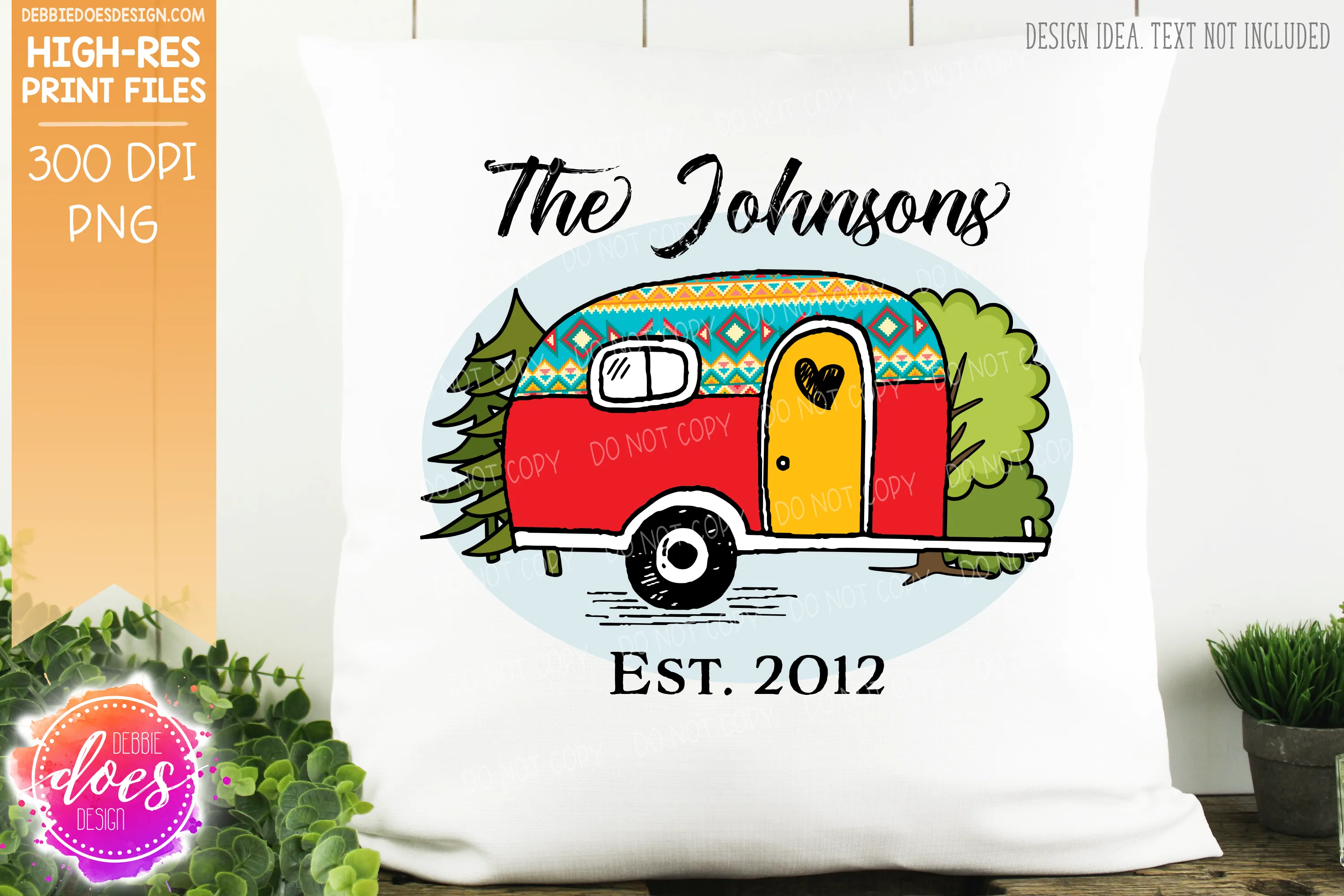Camper - Choose your Color - Sublimation/Printable Designs