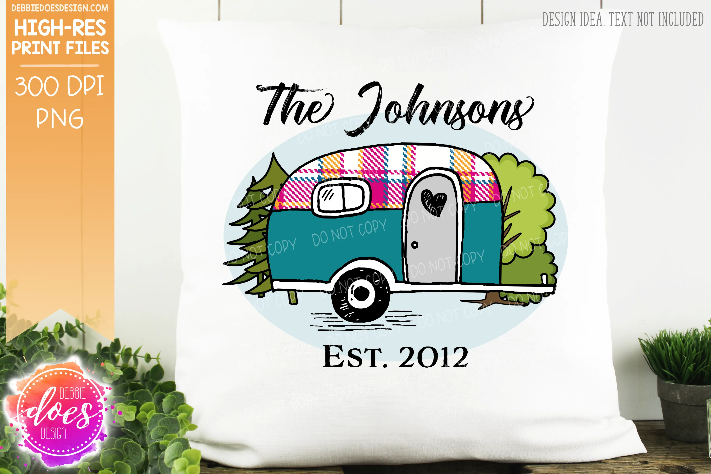 Camper - Choose your Color - Sublimation/Printable Designs