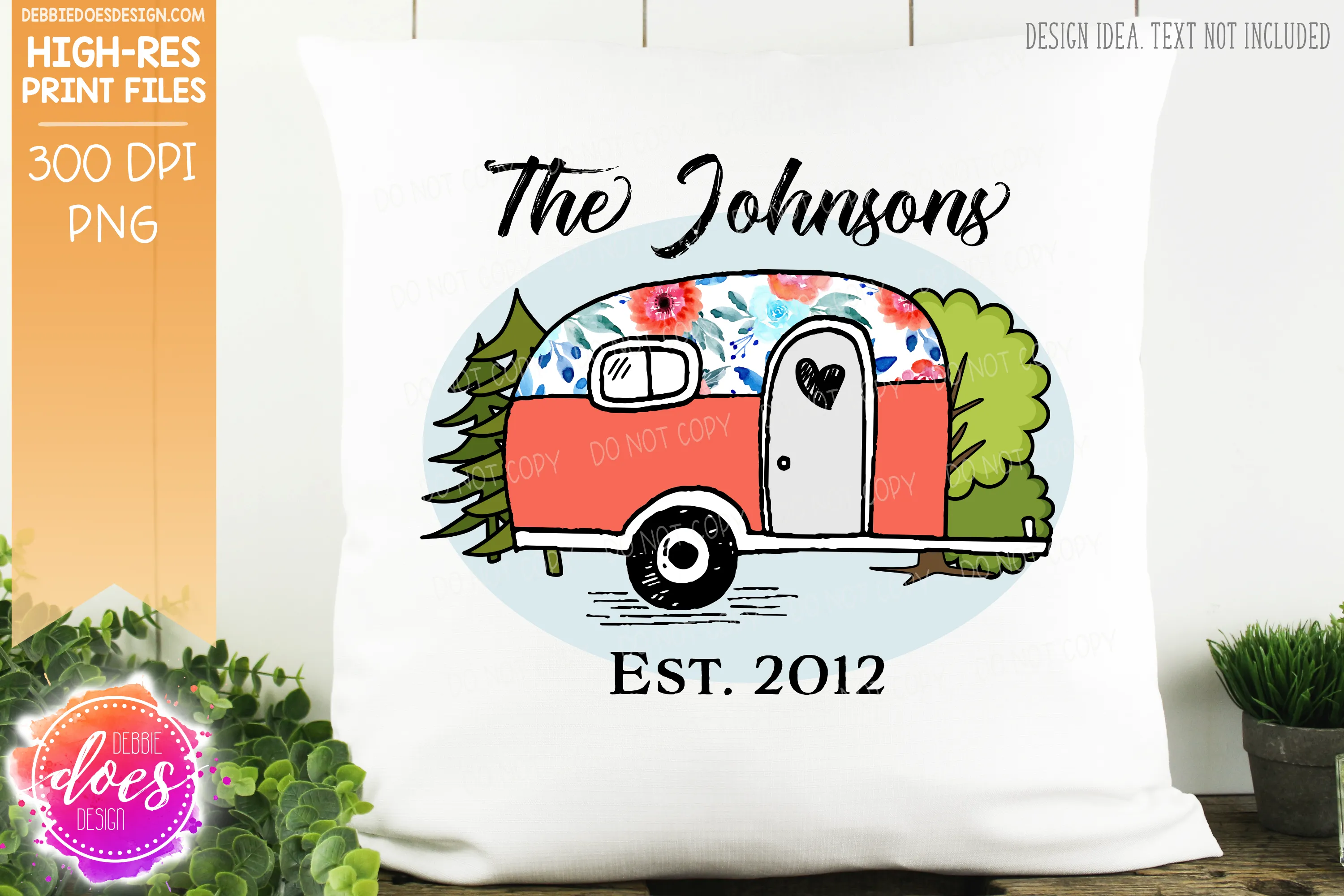 Camper - Choose your Color - Sublimation/Printable Designs