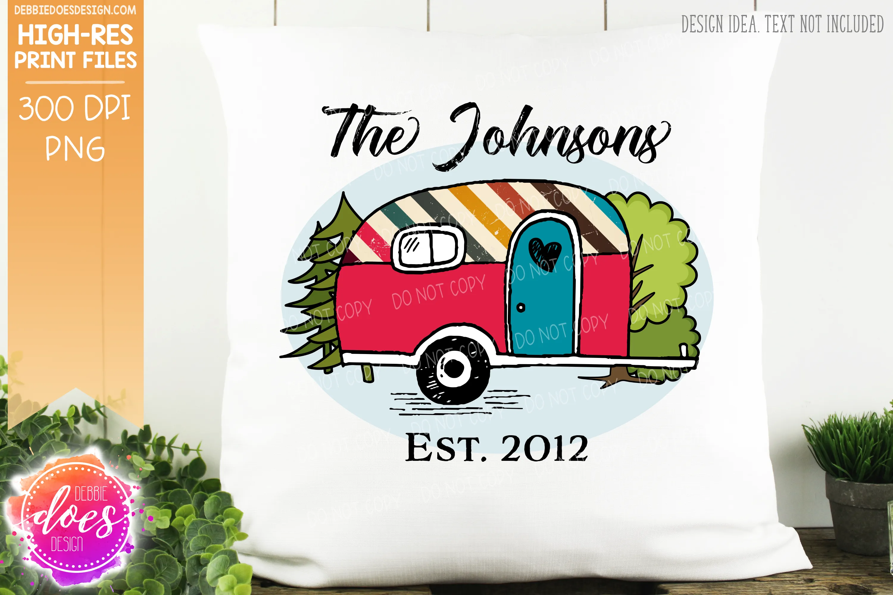 Camper - Choose your Color - Sublimation/Printable Designs
