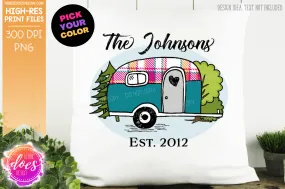 Camper - Choose your Color - Sublimation/Printable Designs