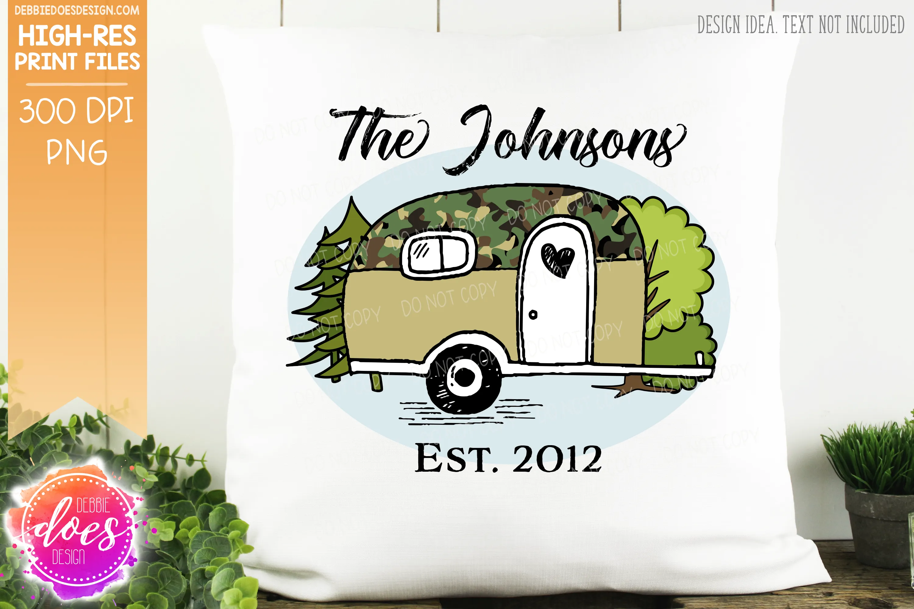 Camper - Choose your Color - Sublimation/Printable Designs