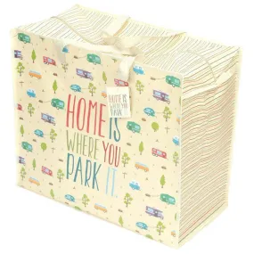 Camper - Home is where you park it! Design Laundry Storage Bag