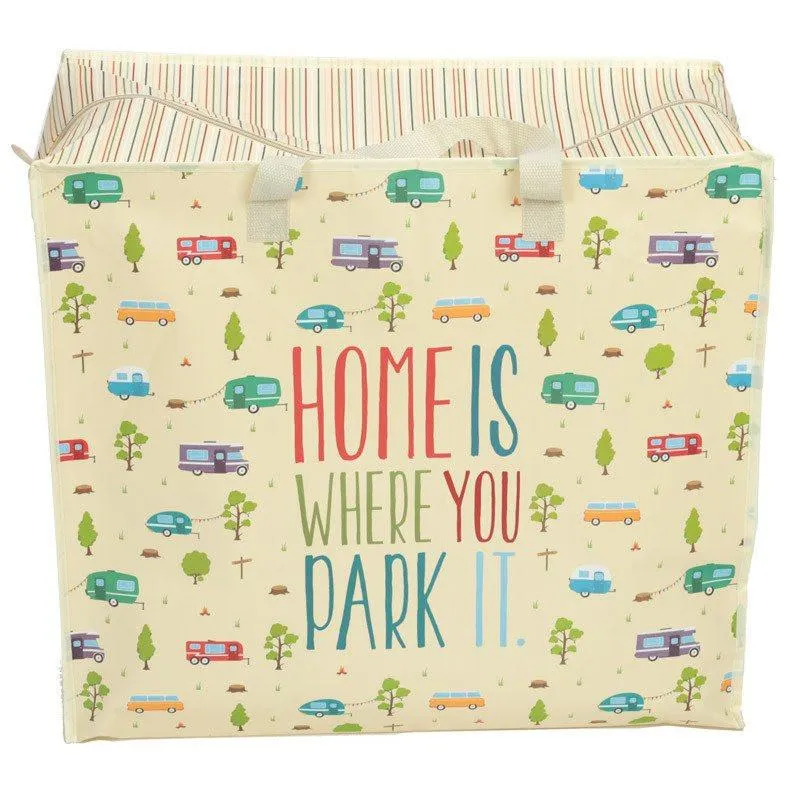 Camper - Home is where you park it! Design Laundry Storage Bag