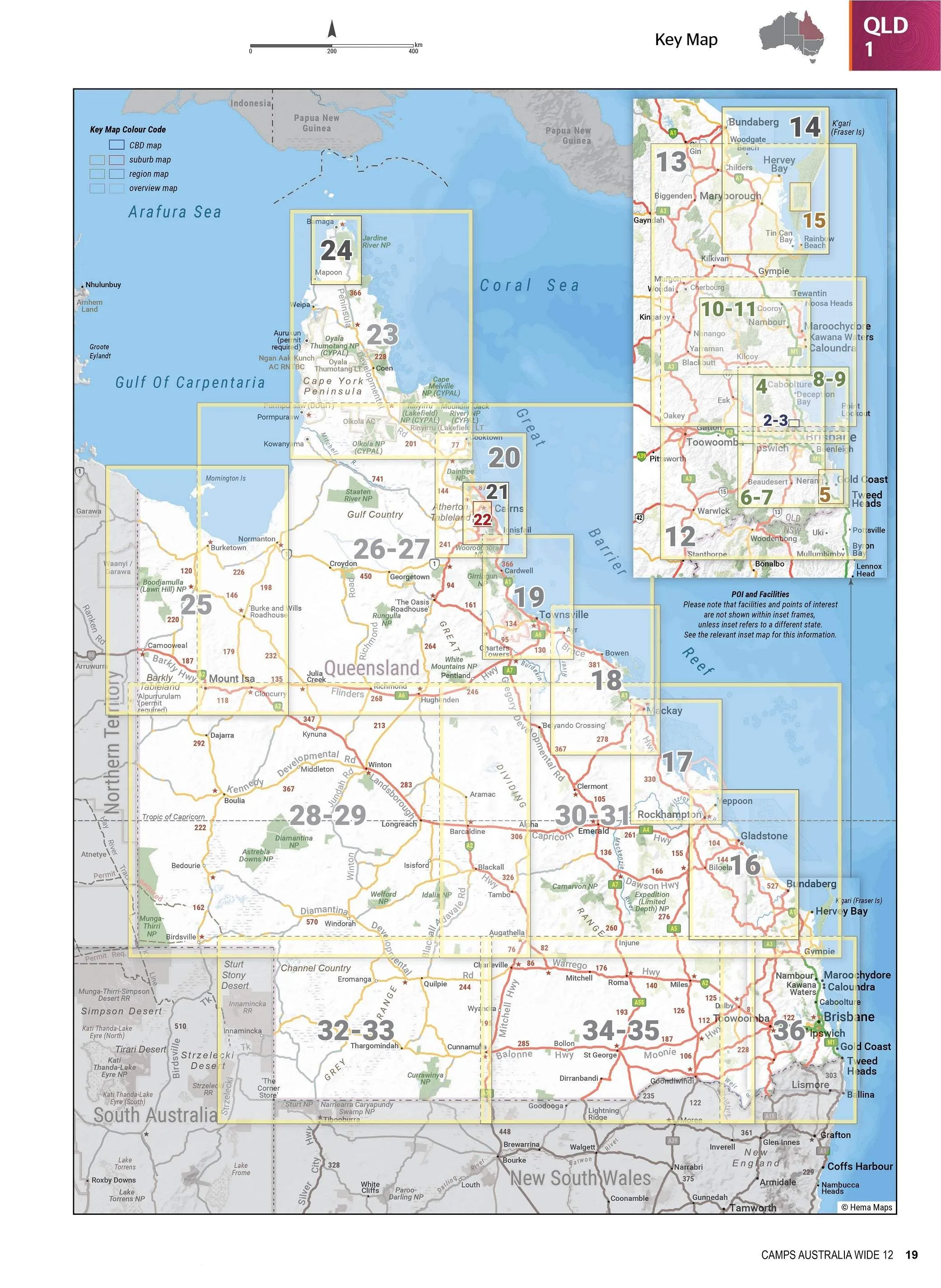 Camps 12 Australia Wide: Easy Read with Campsite Photos