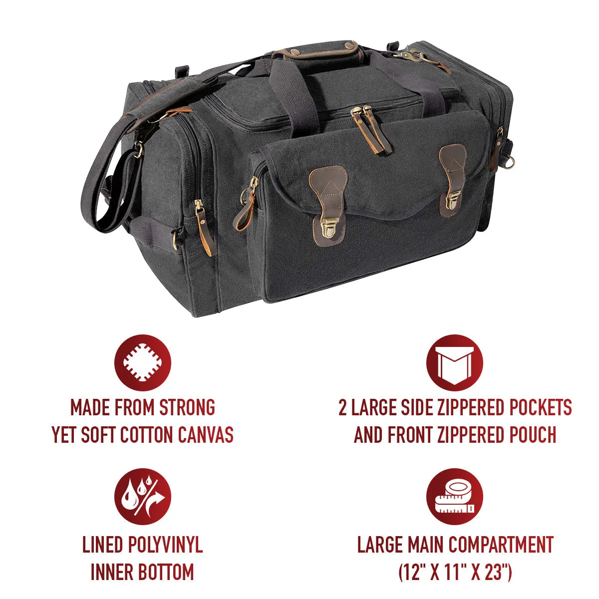 Canvas Long Weekend Bag