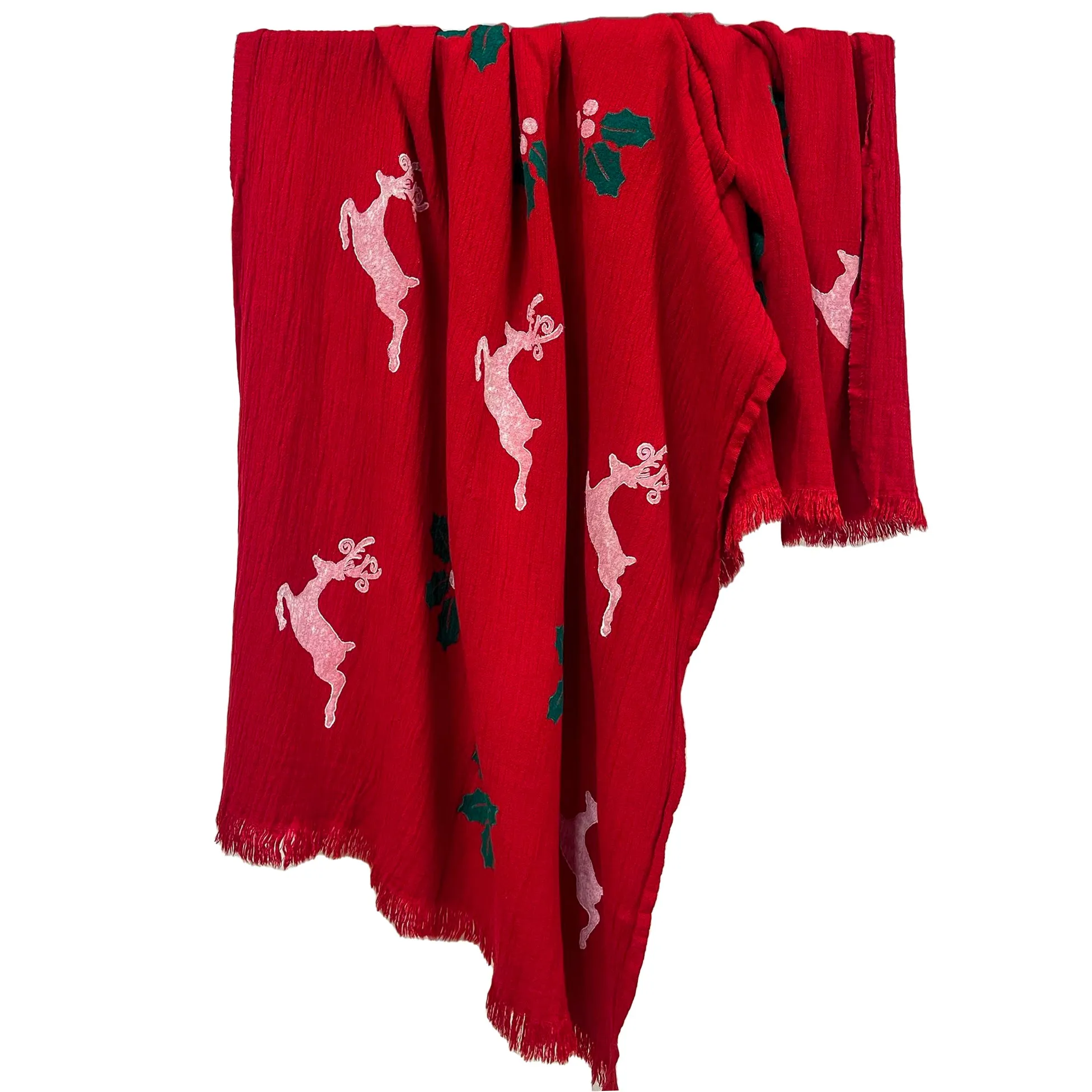 Christmas Design Turkish Towel Pestemal