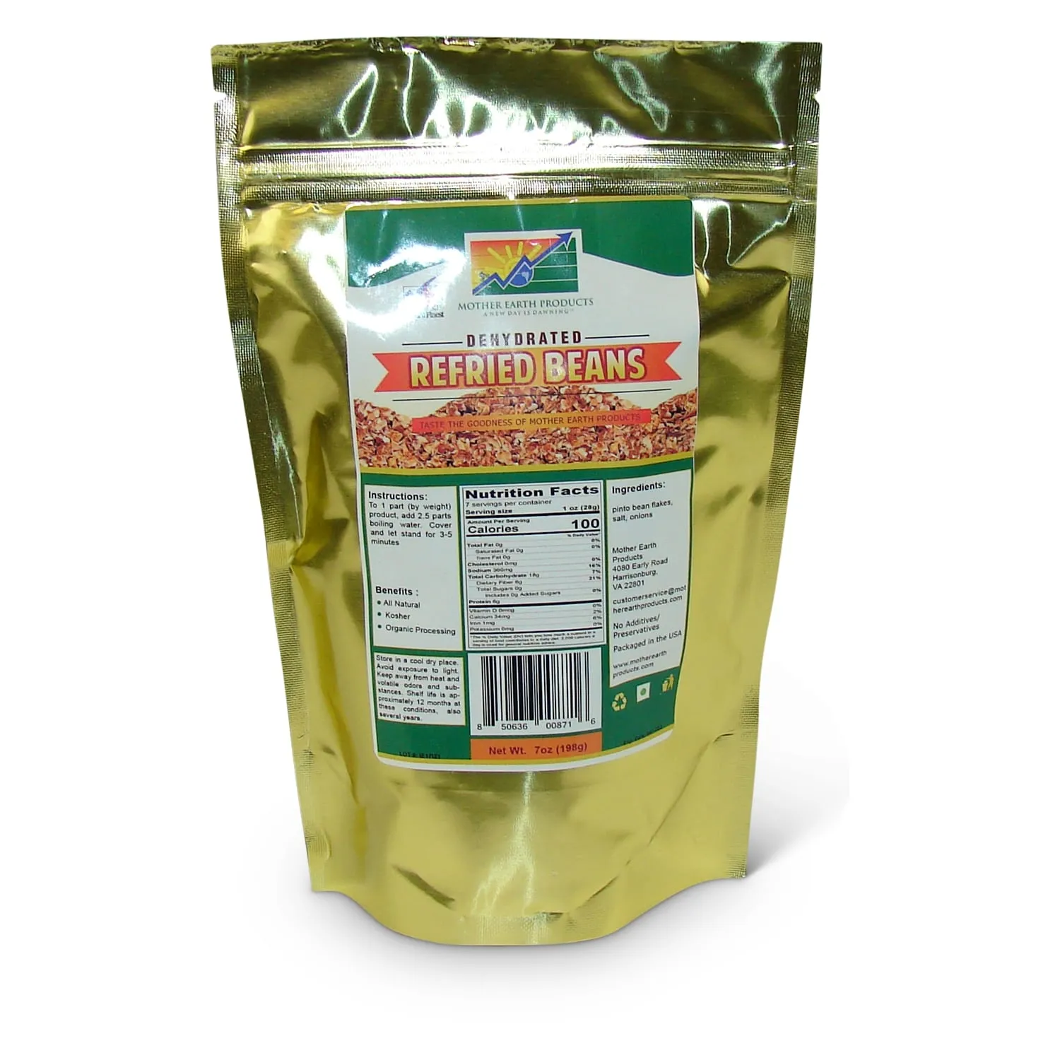 Dehydrated Refried Bean Mix