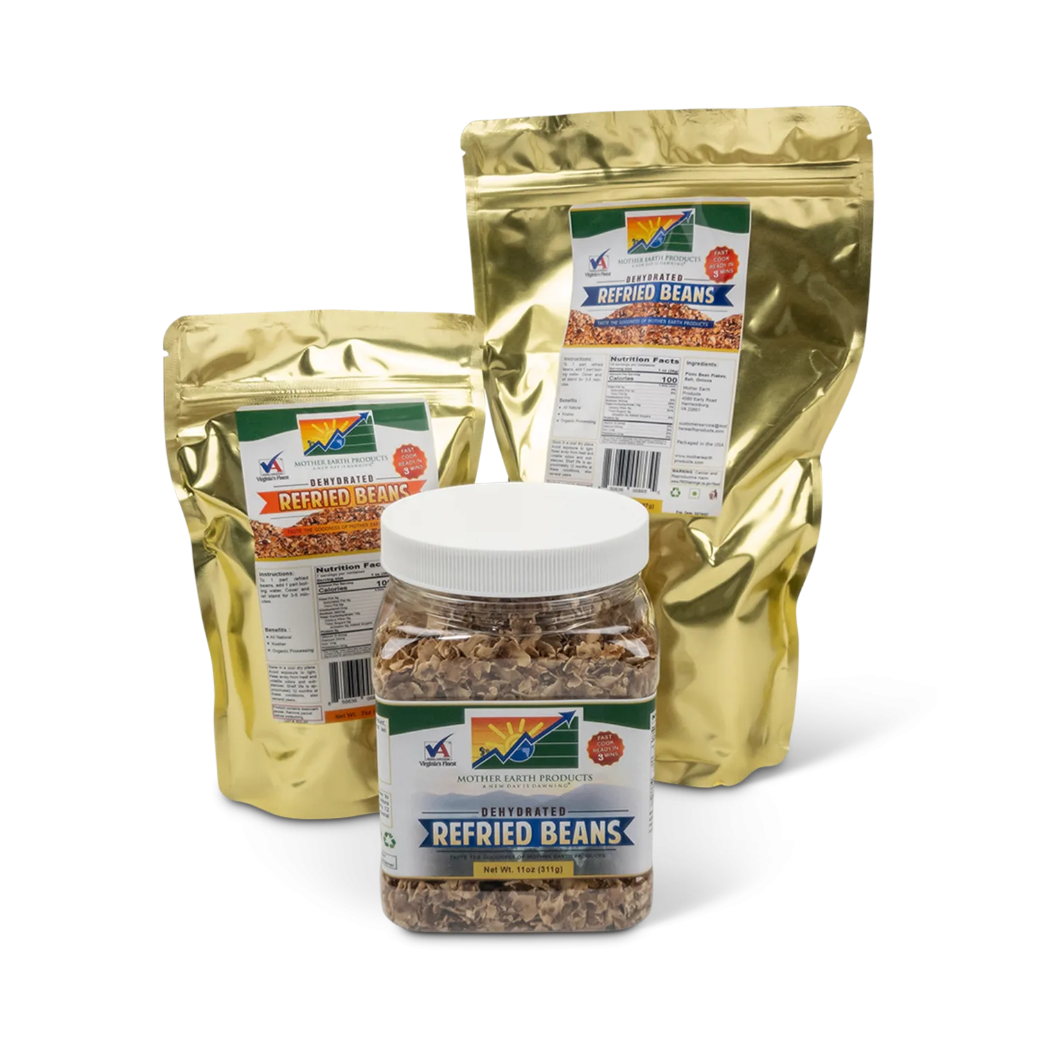 Dehydrated Refried Bean Mix