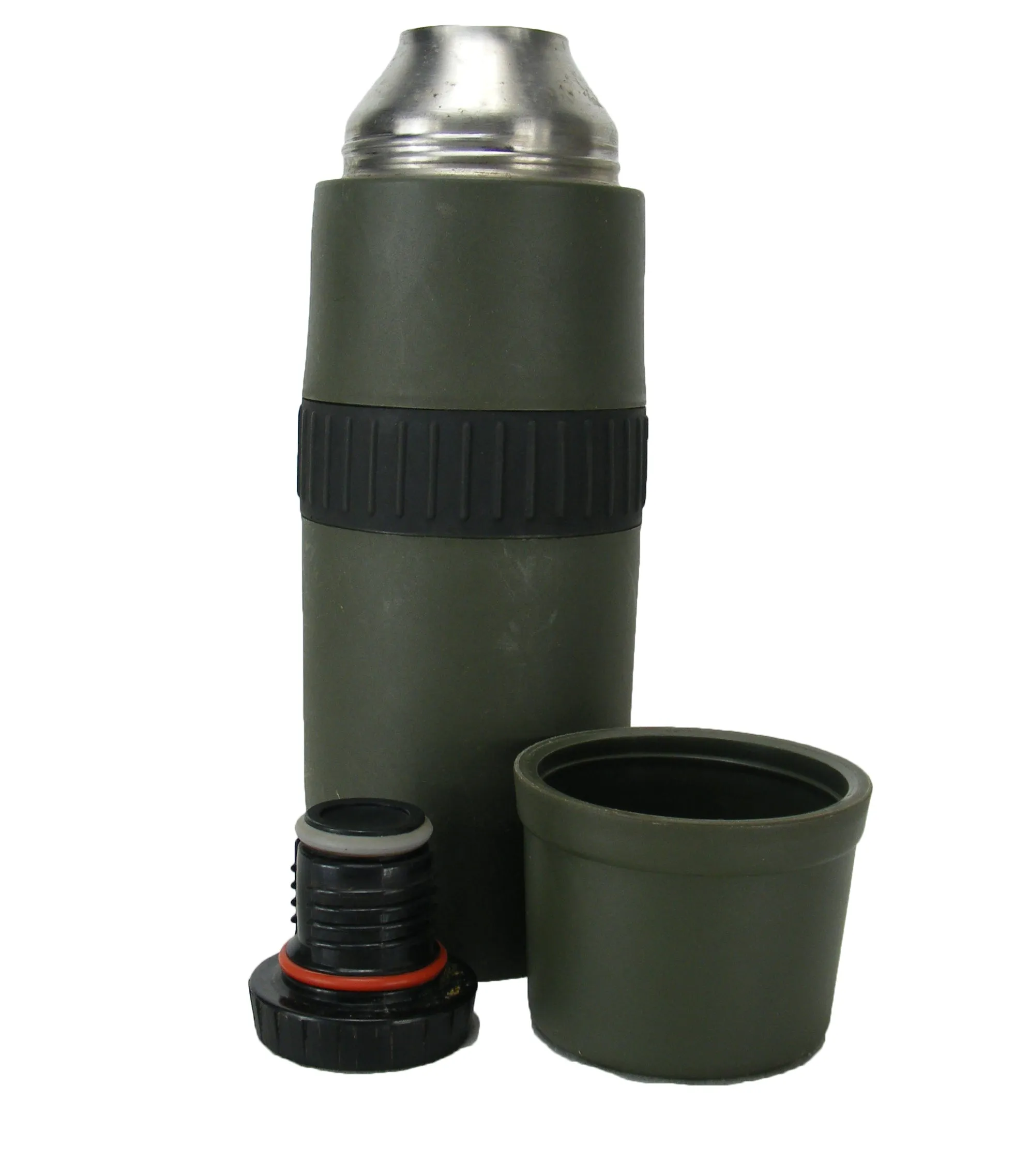 Dutch Army Thermos Flask - Plastic Outer/Steel - Grade 1