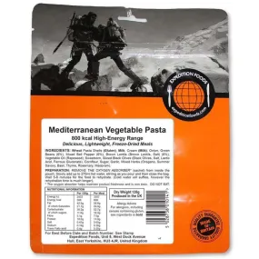 Expedition Foods - Mediterranean Vegetable Pasta (High Energy)