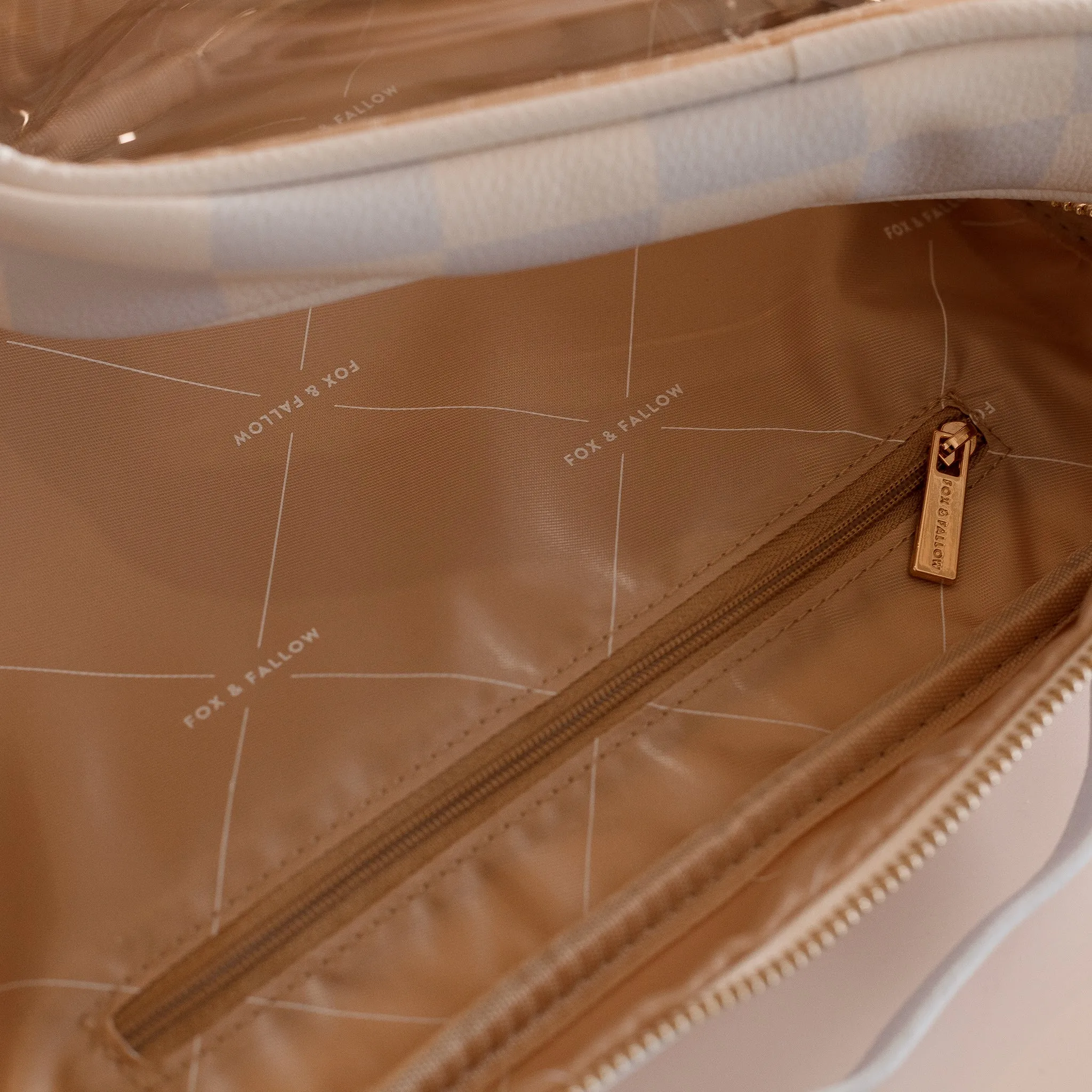 Fox & Fallow - Powder Check Cosmetic Bag