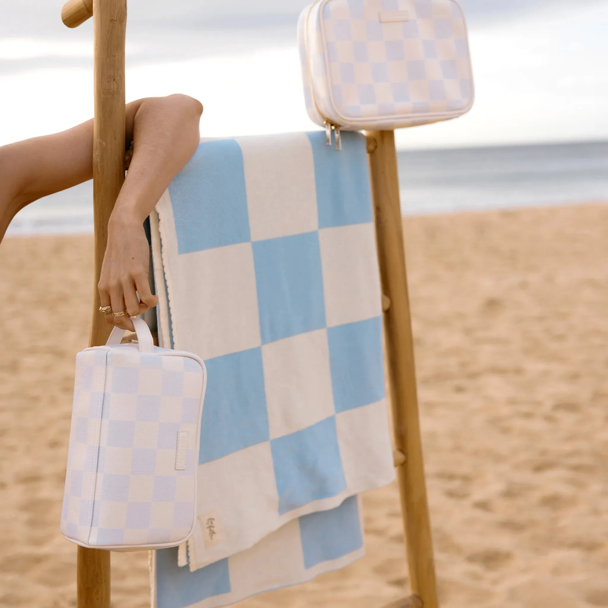 Fox & Fallow - Powder Check Cosmetic Bag