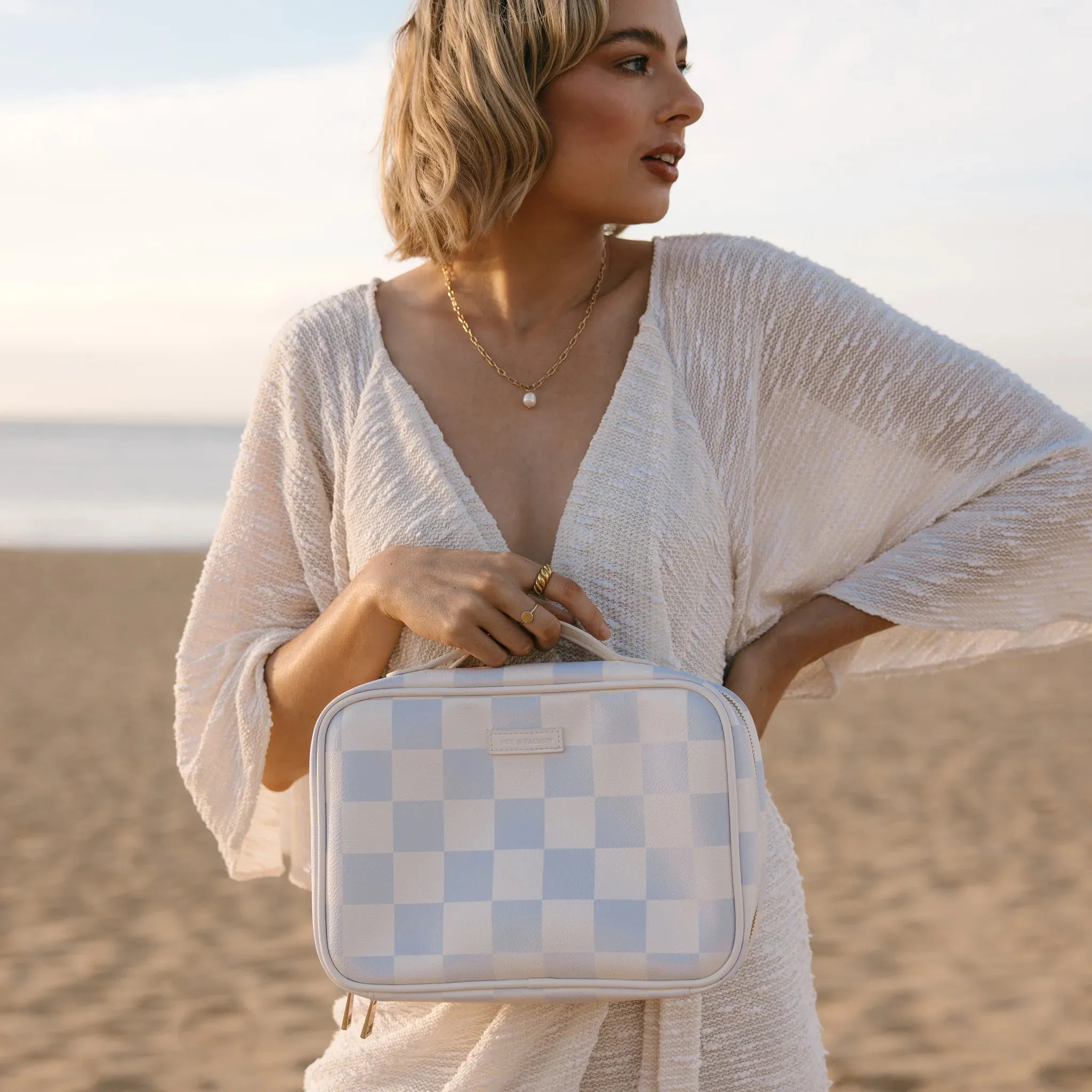 Fox & Fallow - Powder Check Cosmetic Bag