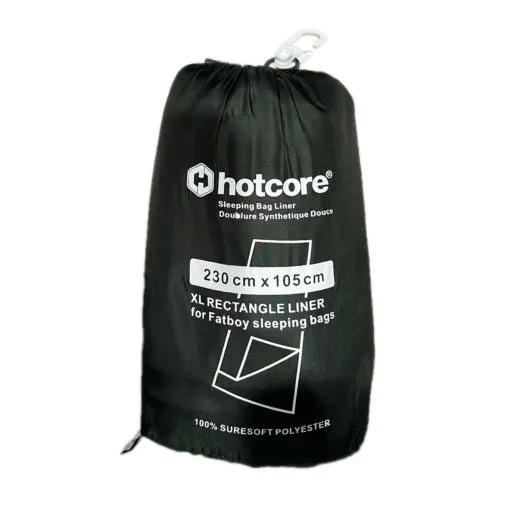 Hotcore - Soft-Touch Sleeping Bag Liner Hostel/Travel Sheet