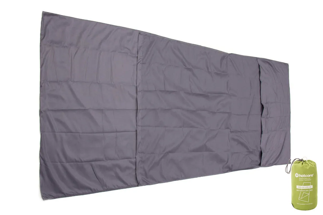 Hotcore - Soft-Touch Sleeping Bag Liner Hostel/Travel Sheet