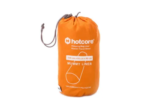 Hotcore - Soft-Touch Sleeping Bag Liner Hostel/Travel Sheet