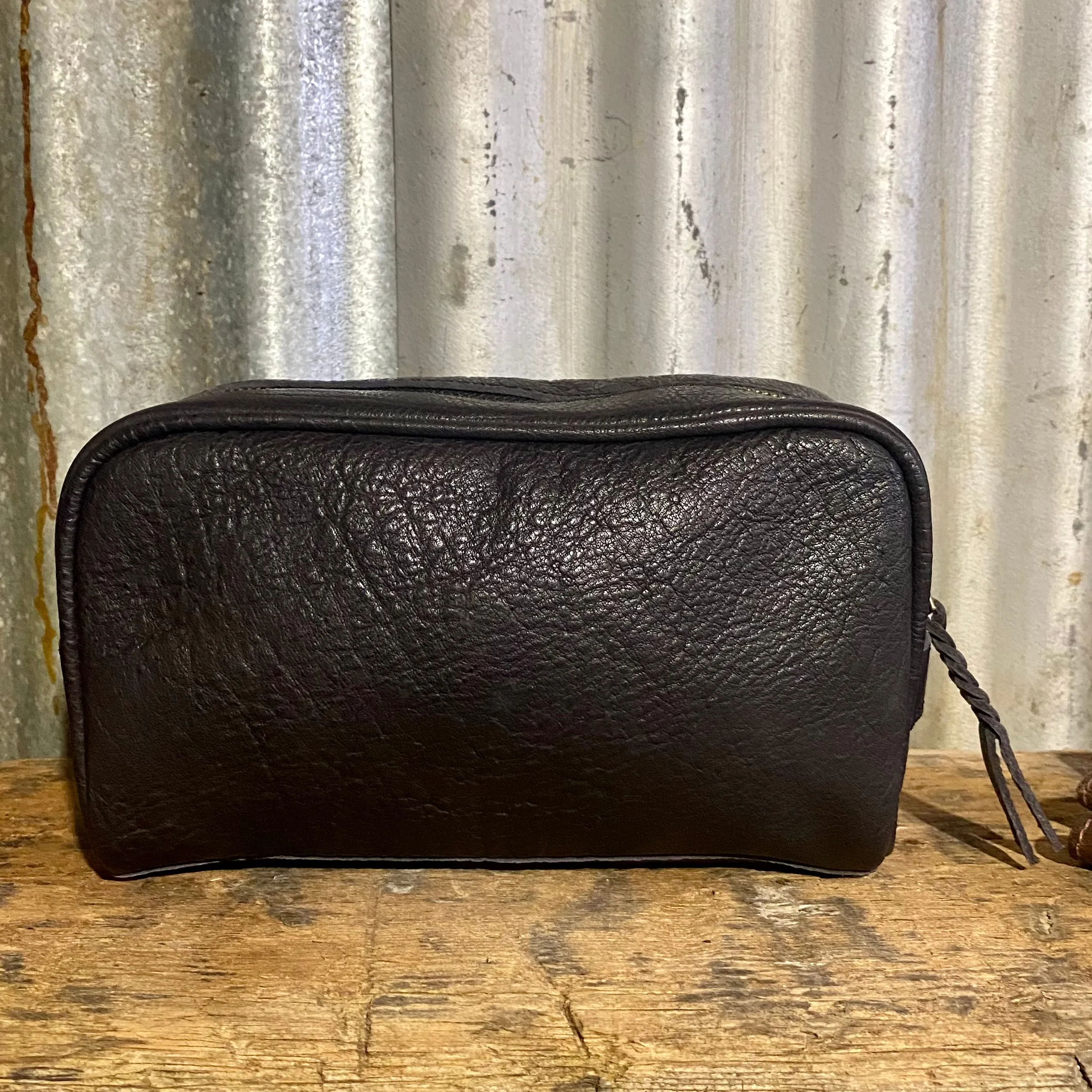 Leather Toiletry Bag / Wash Bag￼
