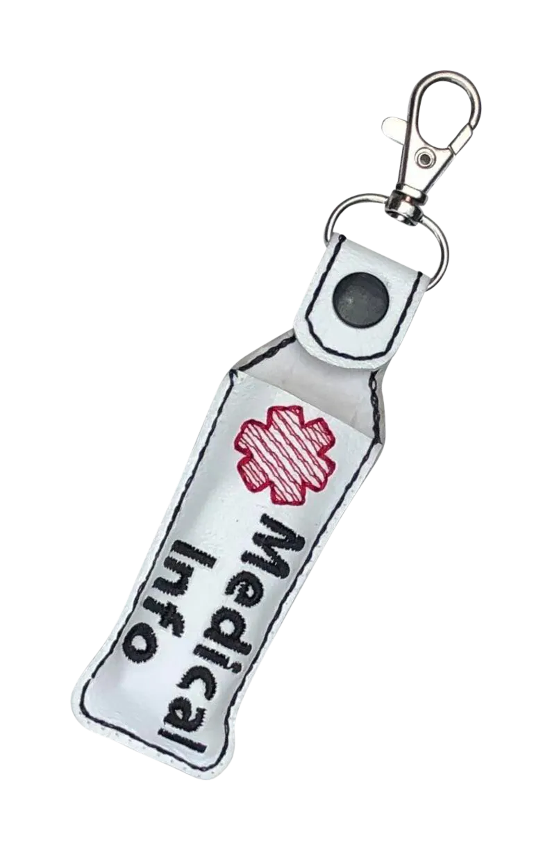 Medical Information USB Holder Bag Tag