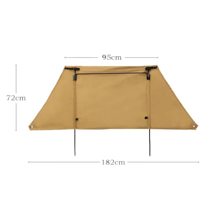Outdoor Camping Picnic Windshield Picnic Windscreen(Cloth   Bracket)
