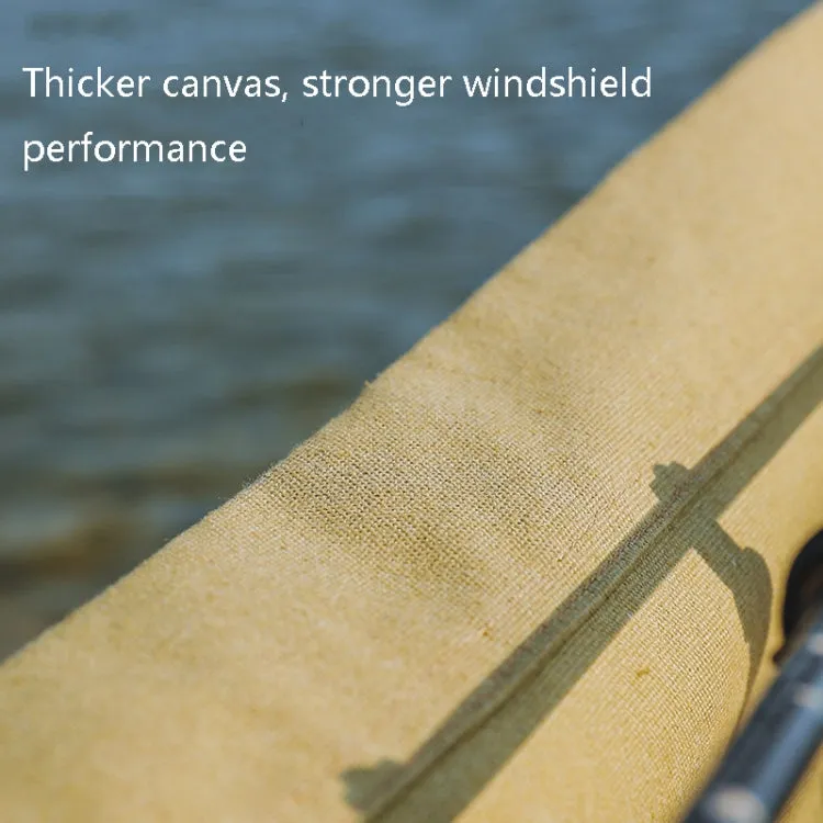Outdoor Camping Picnic Windshield Picnic Windscreen(Cloth   Bracket)