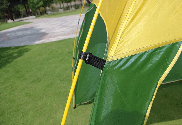 Portable Beach Tent Sun Shelter UV Shade Family Outdoor Camping Yard To 4 People - green