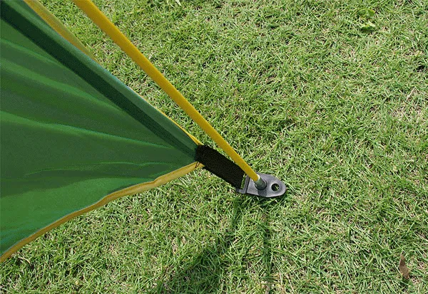 Portable Beach Tent Sun Shelter UV Shade Family Outdoor Camping Yard To 4 People - green