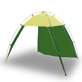 Portable Beach Tent Sun Shelter UV Shade Family Outdoor Camping Yard To 4 People - green