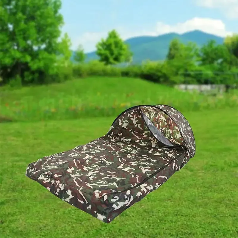 Portable Camping Sleeping Bag Lightweight and Waterproof Backpacking Net Sleeping Bags Cover for Outdoor Traveling Hiking