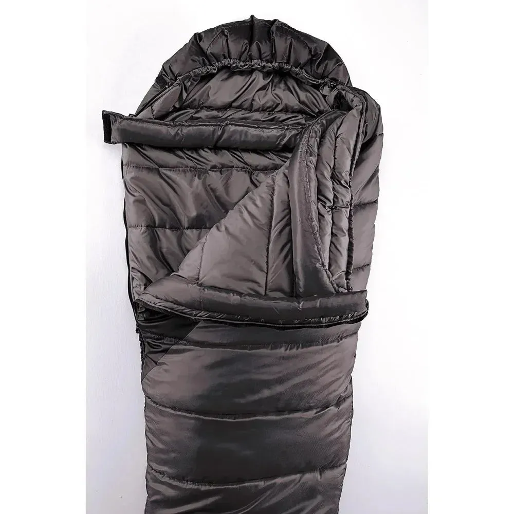 Sleeping Bag for Adults Camping for Big & Tall Adults No-Snag Zipper with Adjustable for Warmth and Ventilation  Sleeping Bag