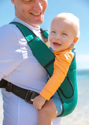 THE EXPLORER Wetsuit Baby Carrier - Deep Green