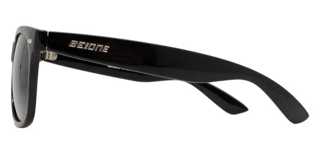 Unisex Classic Polarised Sunglasses Designer Retro Frame with Mirror Lens